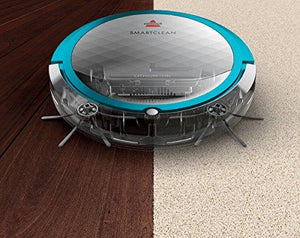 Bissell SmartClean Robot Vacuum, 1974, Gray Ad Blue